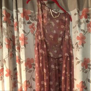 Lauren Conrad flowy shawl or swim cover